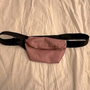 OAK AND REED BUM BAG FANNY PACK ADJUSTABLE WAIST BELT ROSE ZIPPER SMALL …